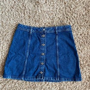 Dark Denim jean skirt
